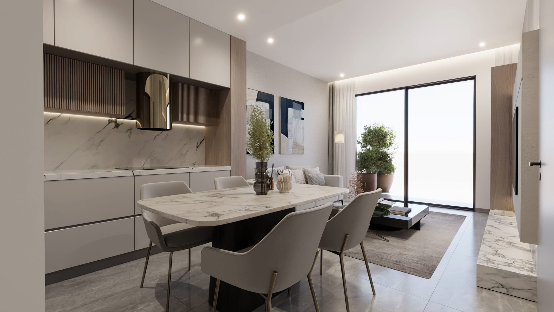 Samana Manhattan Phase II — Living room