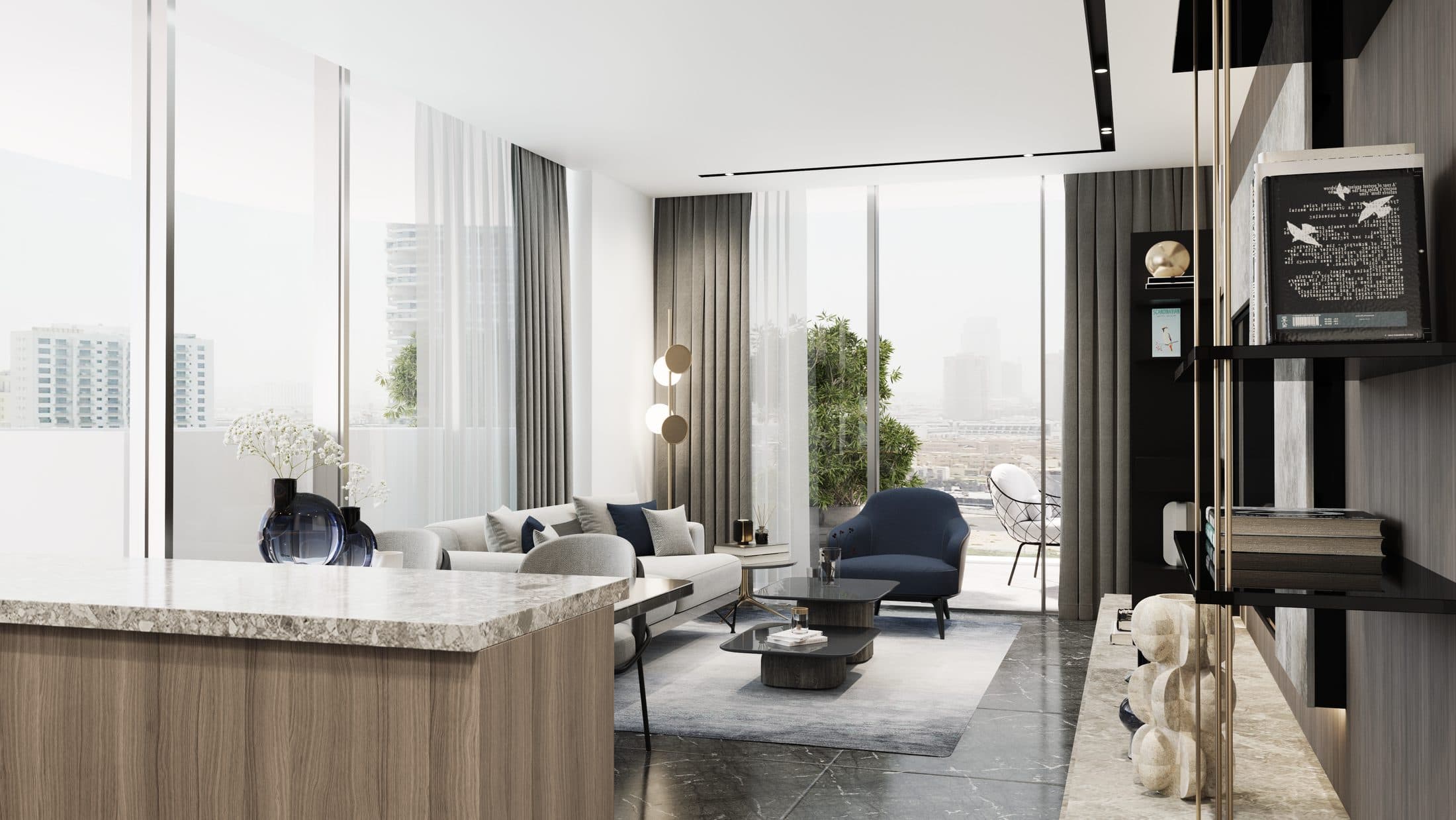 Samana Mykonos Signature — Living room