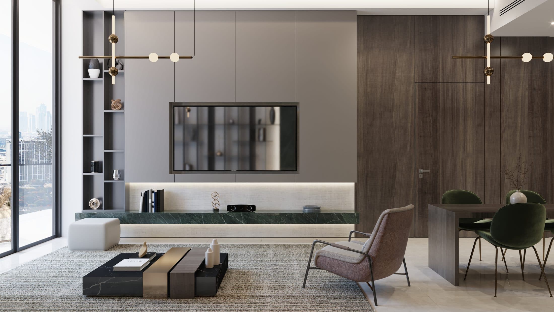 Samana Park Meadows — Living room