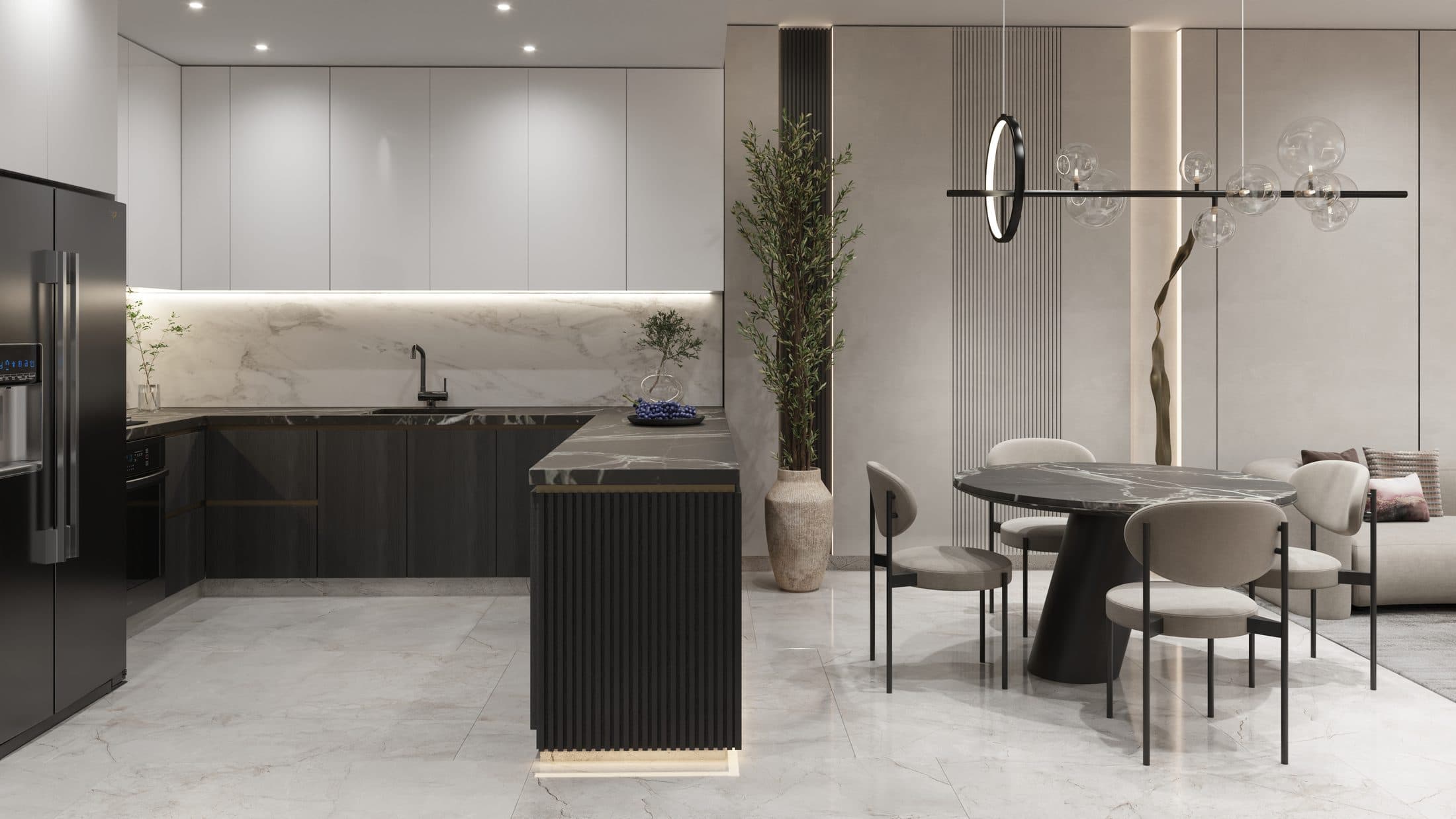 Samana Rome — Living room