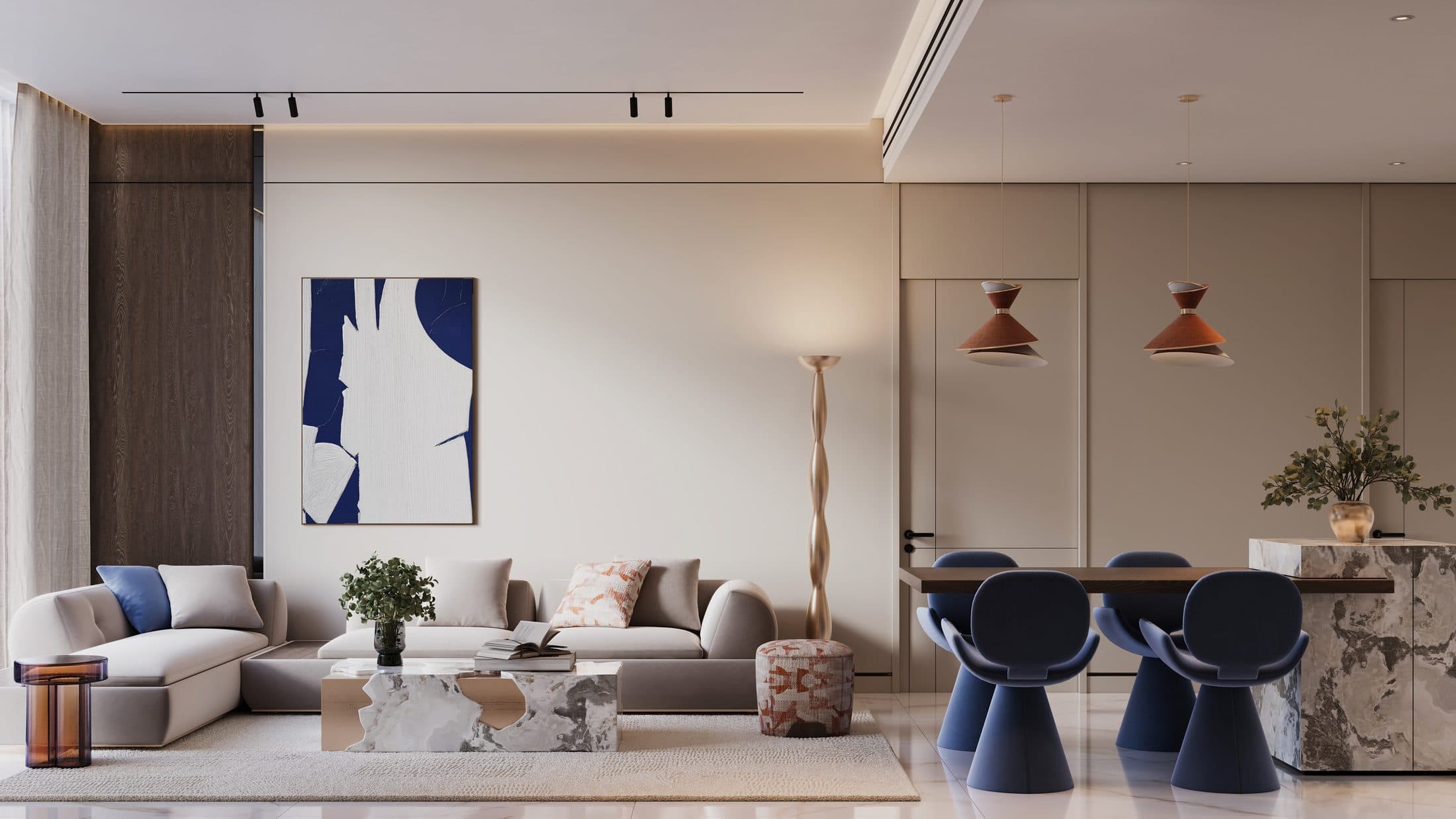 Samana Sky Views — Living room