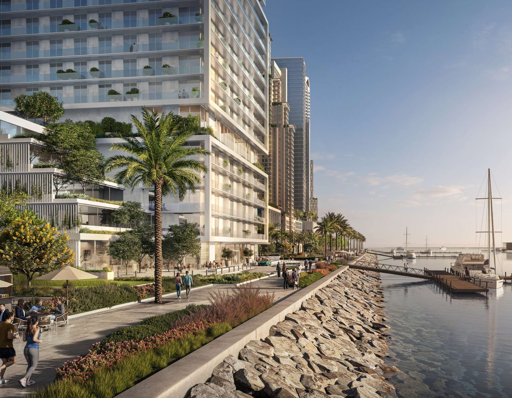 Saria — Marina promenade