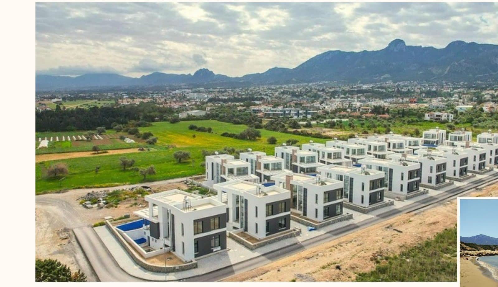 Seaside Villas — Hero aerial