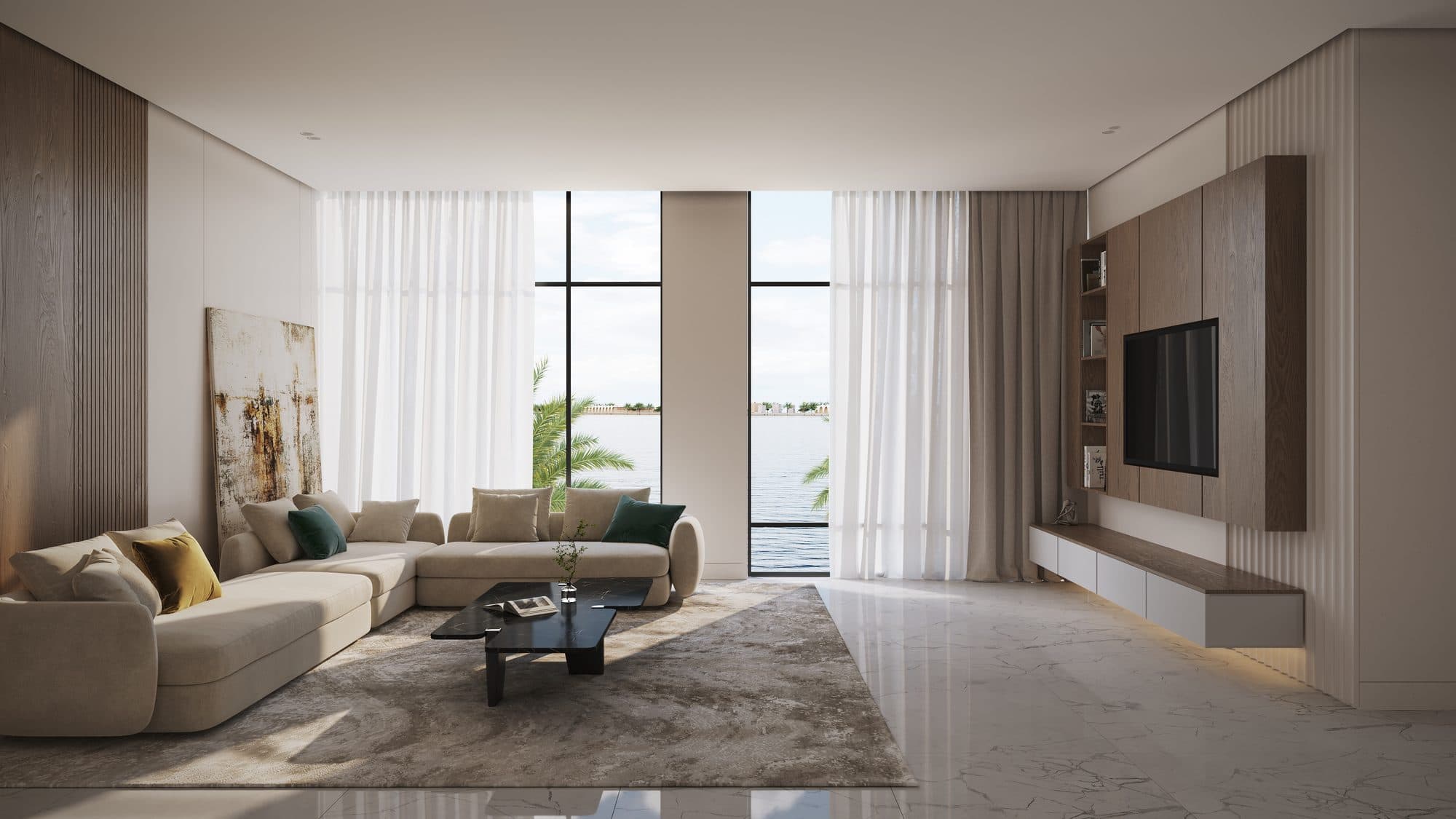 Selina Bay — Living room