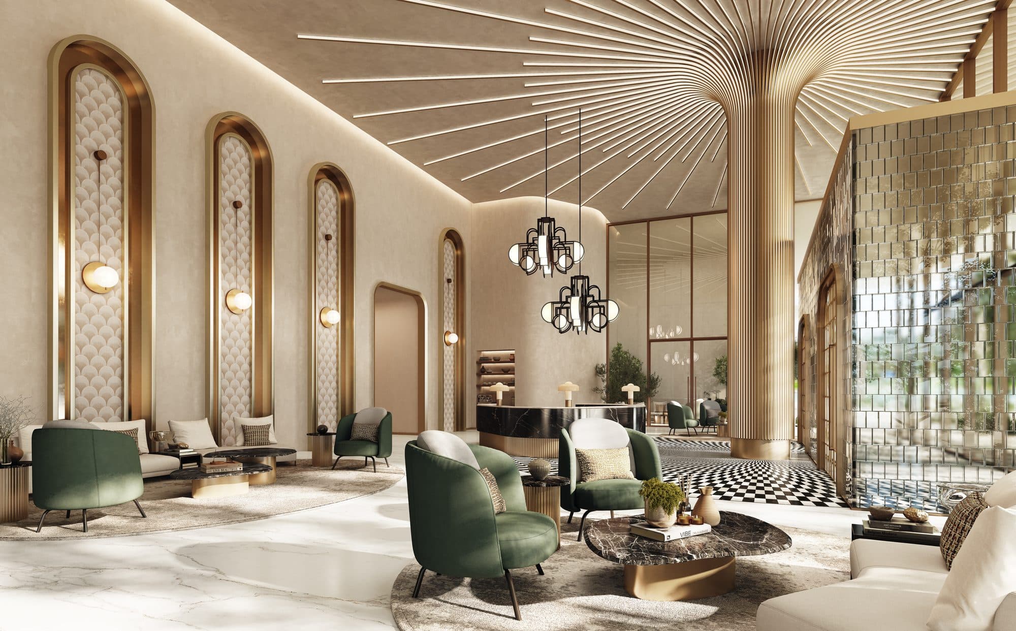 Sensia — Reception lobby