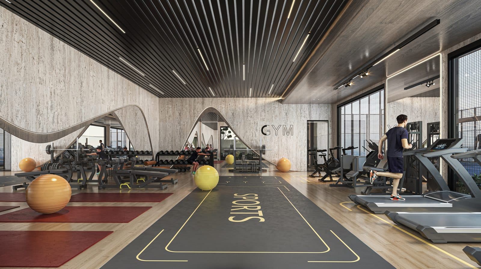 Sky Line — Gym