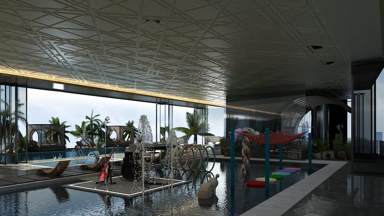 Sky Suites — Kids pool