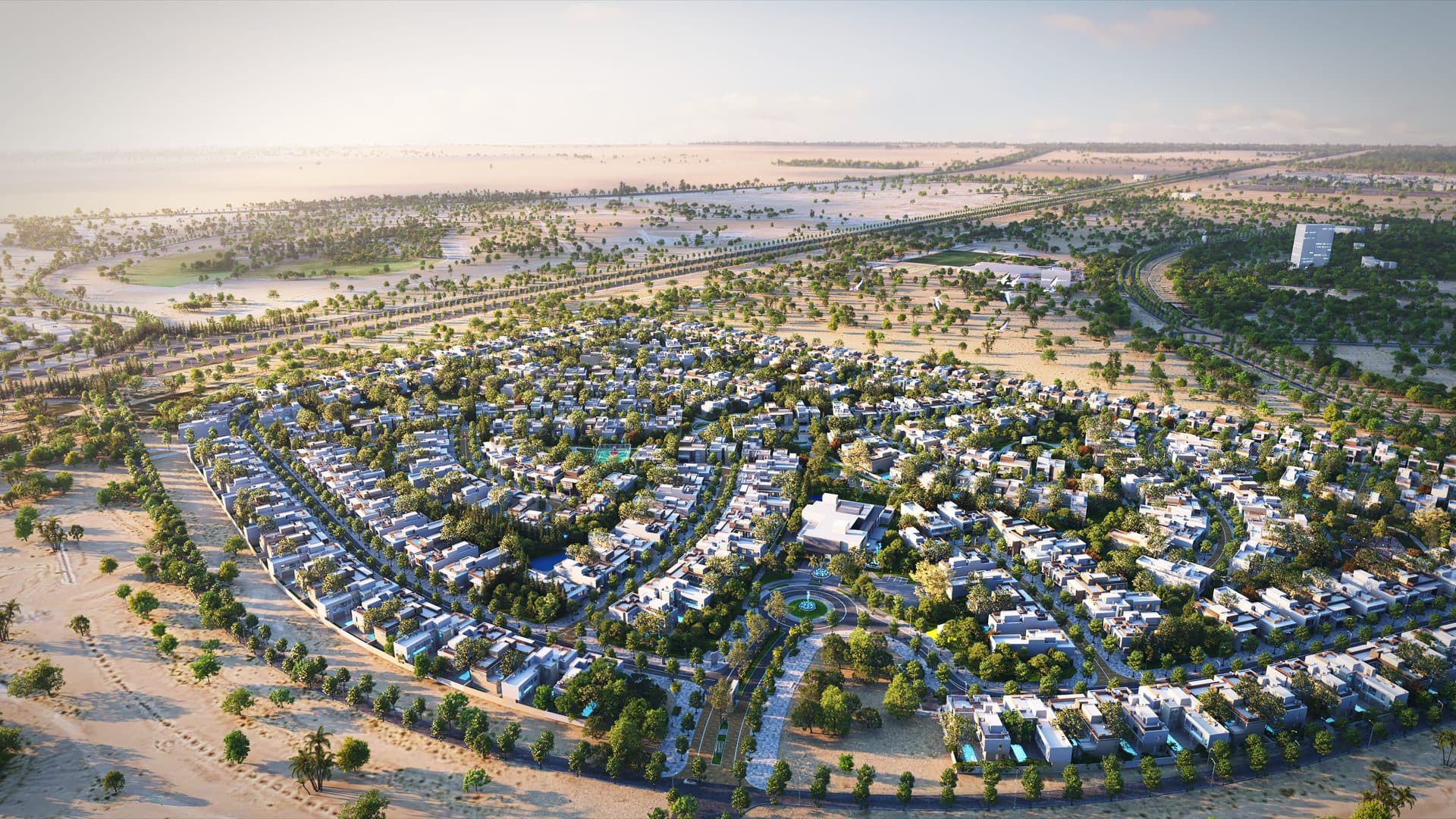 Sobha Reserve — Community aerial