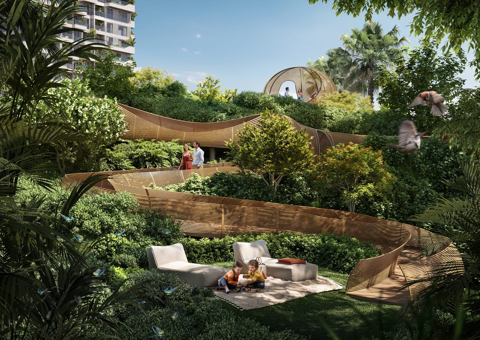 Talea — Garden walkway