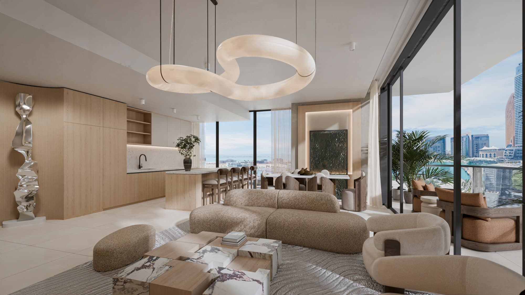 Talea — Kitchen living
