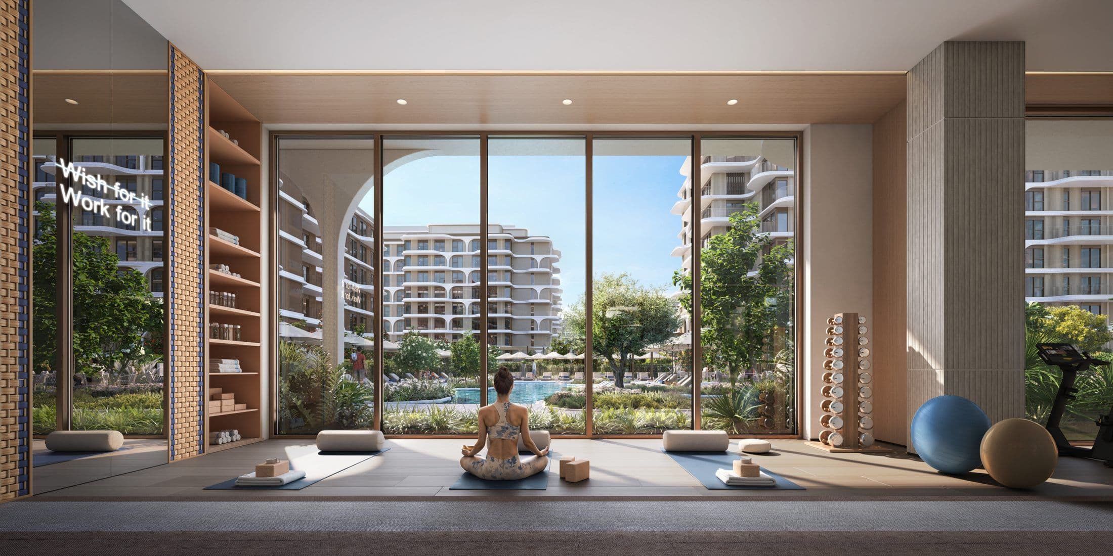 The Beach House Fahid — Yoga studio