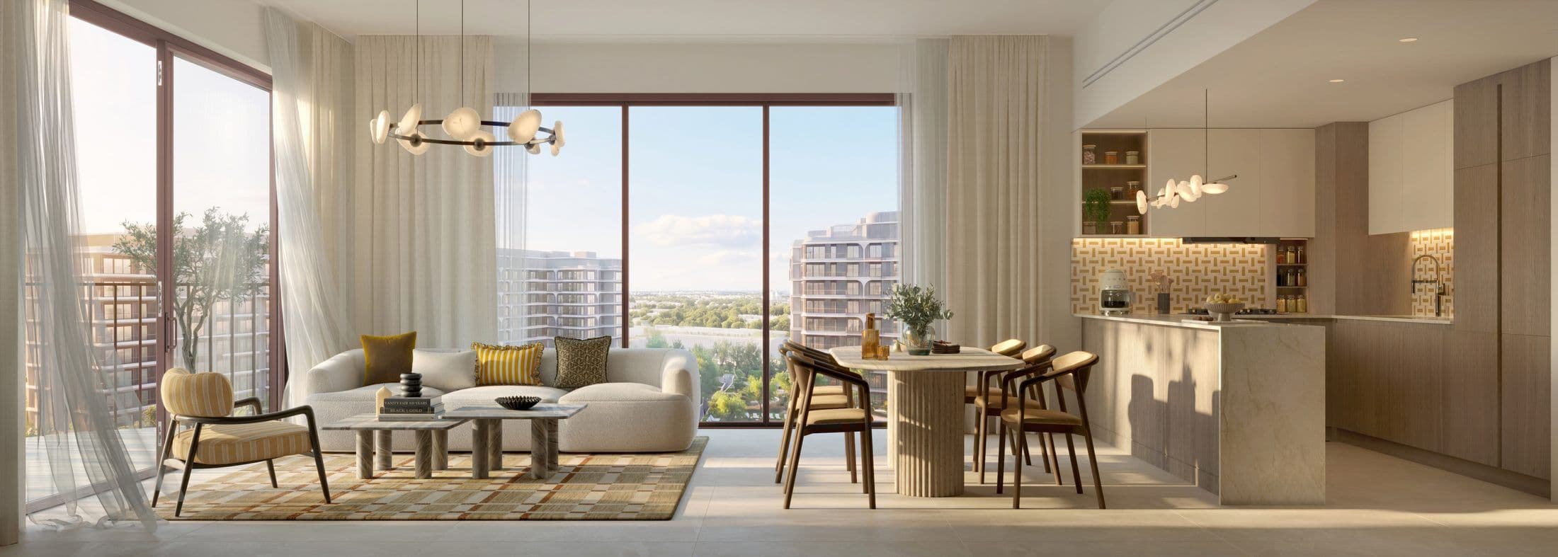 The Canopies at Yas Point — Living room