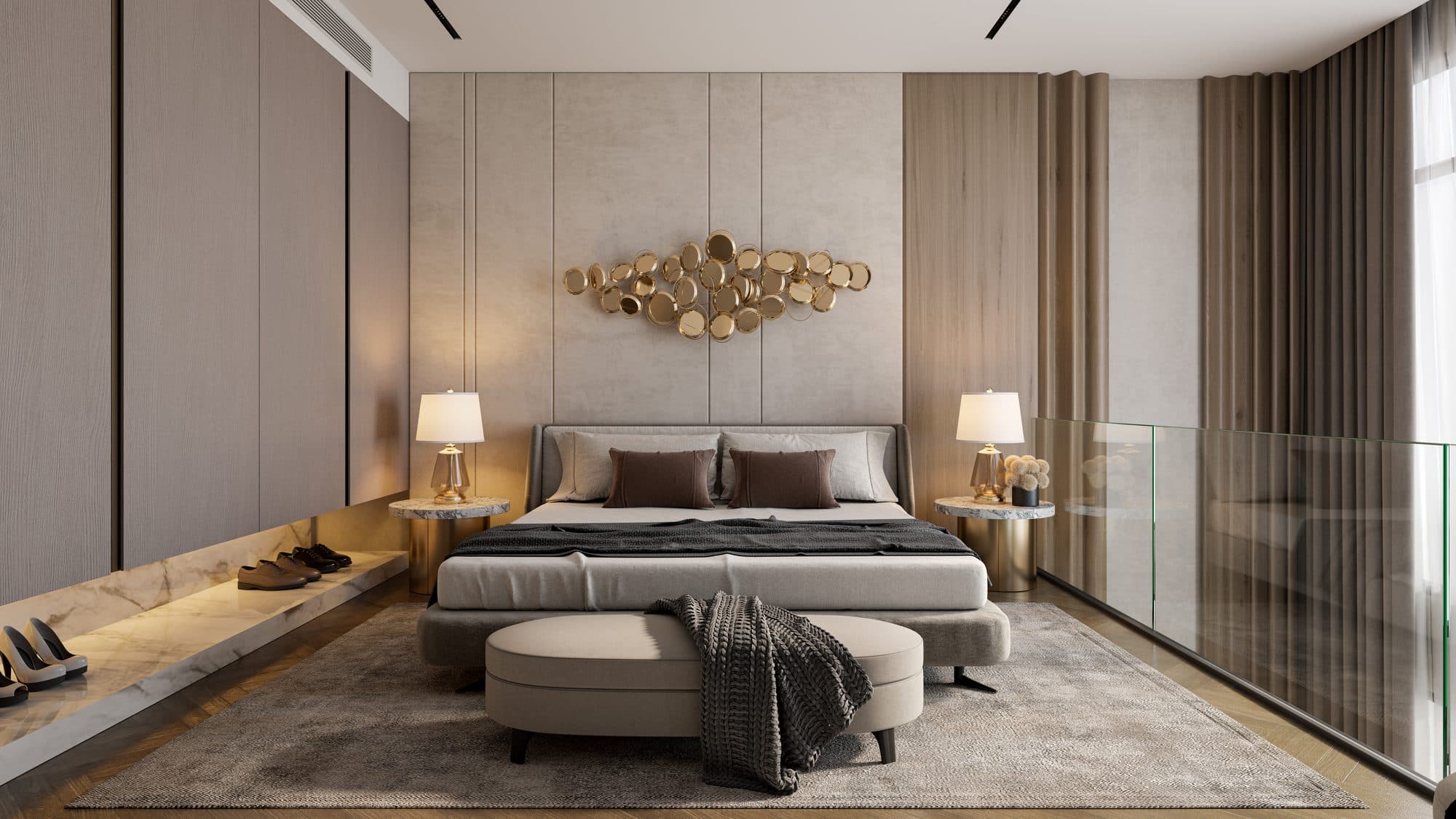 The District — Bedroom