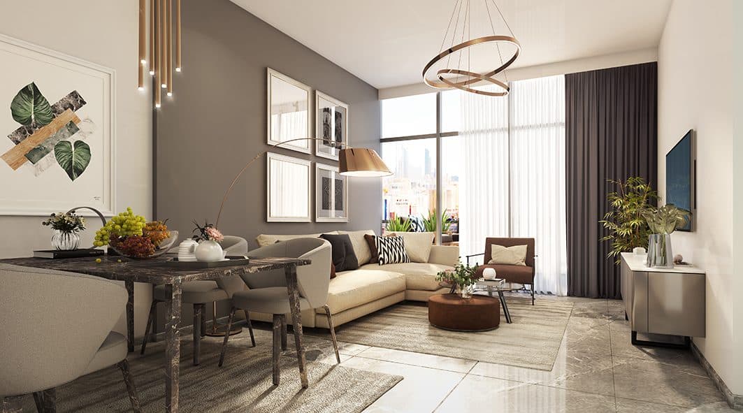 The Gate Residence — Living dining