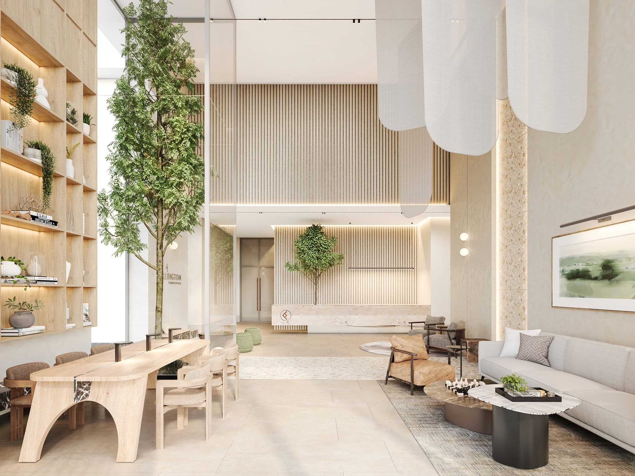 The Highbury — Lobby reception