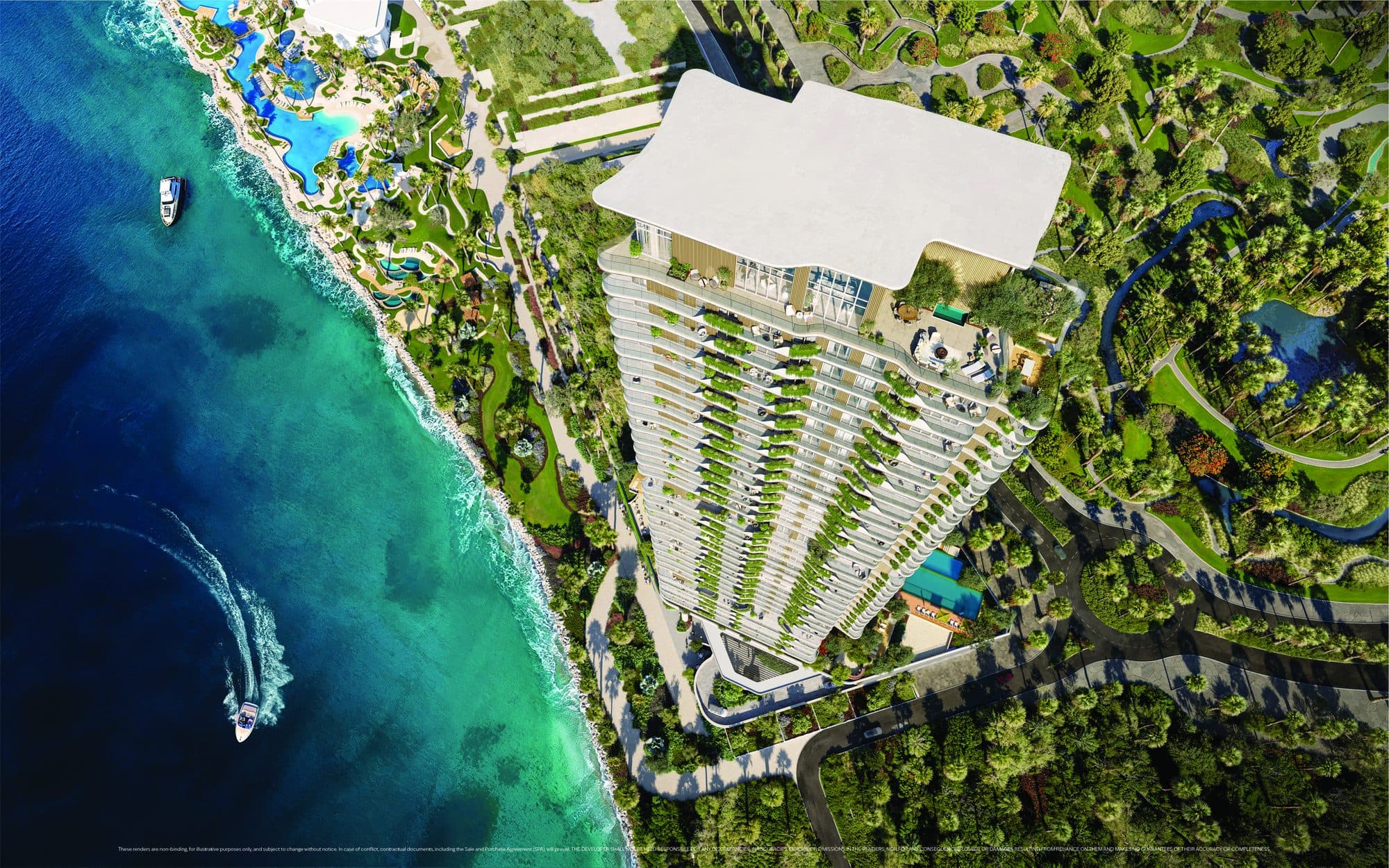 The Mural — Aerial view