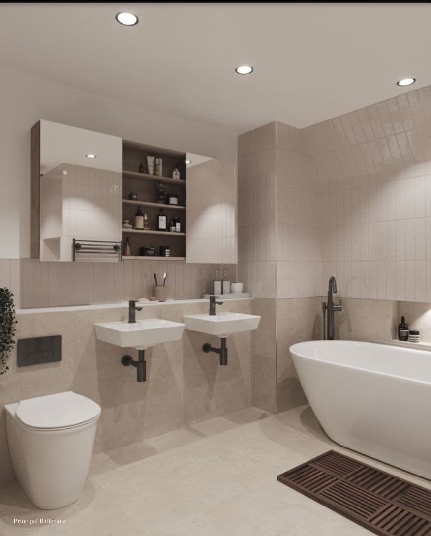 Twickenham Square — Principal bathroom