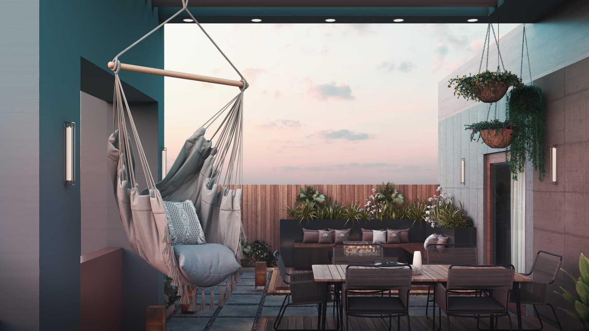 Verdana — Rooftop terrace