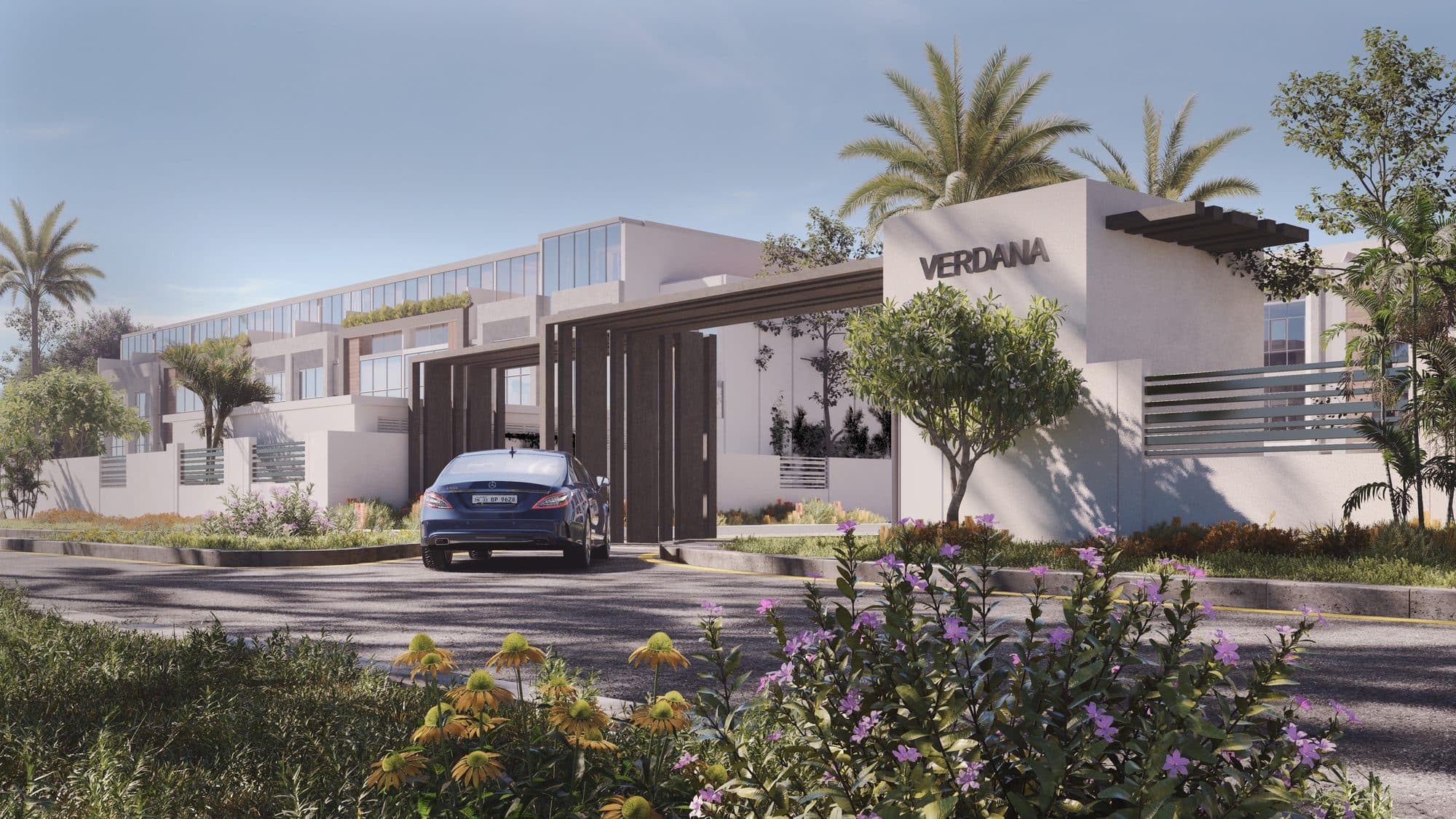 Verdana II — Entrance gate
