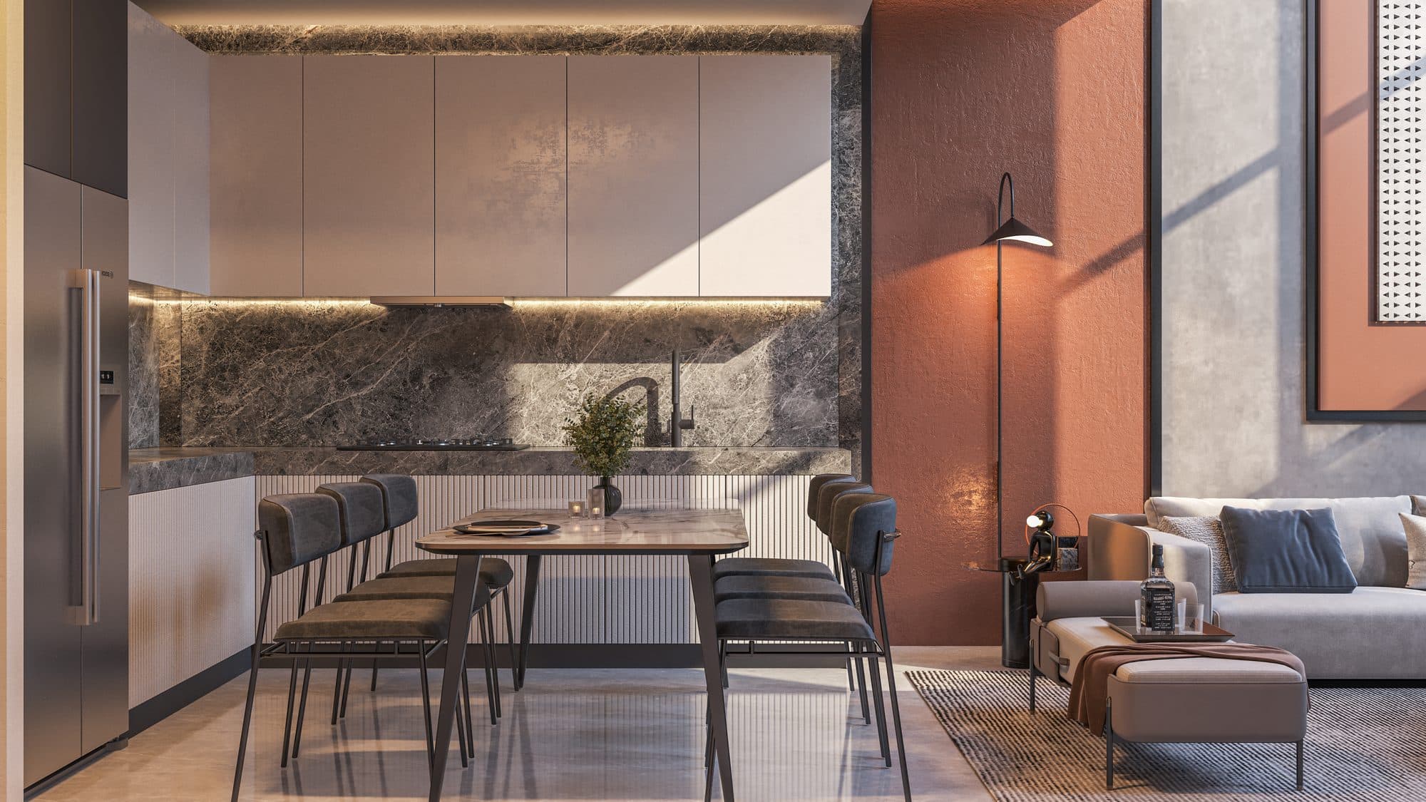 Verdana III — Kitchen living