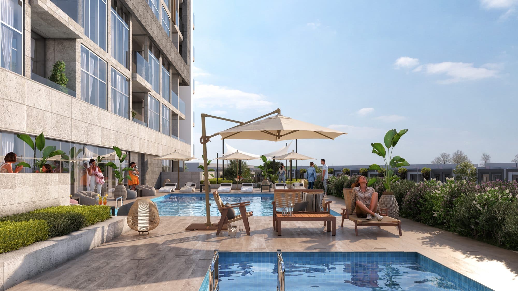 Verdana III — Pool deck
