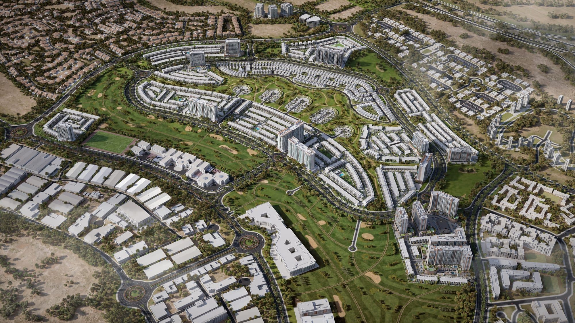 Verdana III - VK — Aerial masterplan