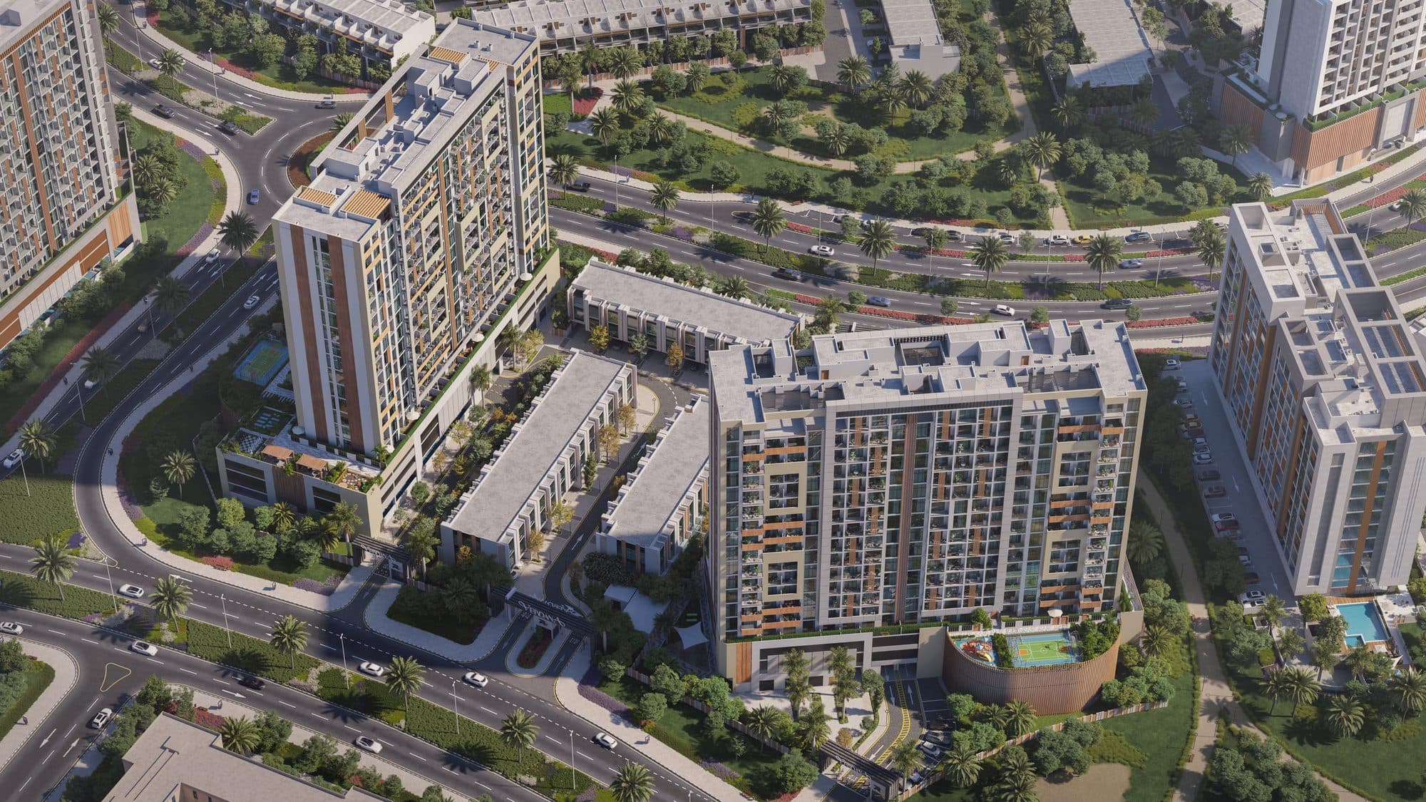 Verdana III - VV — Aerial block