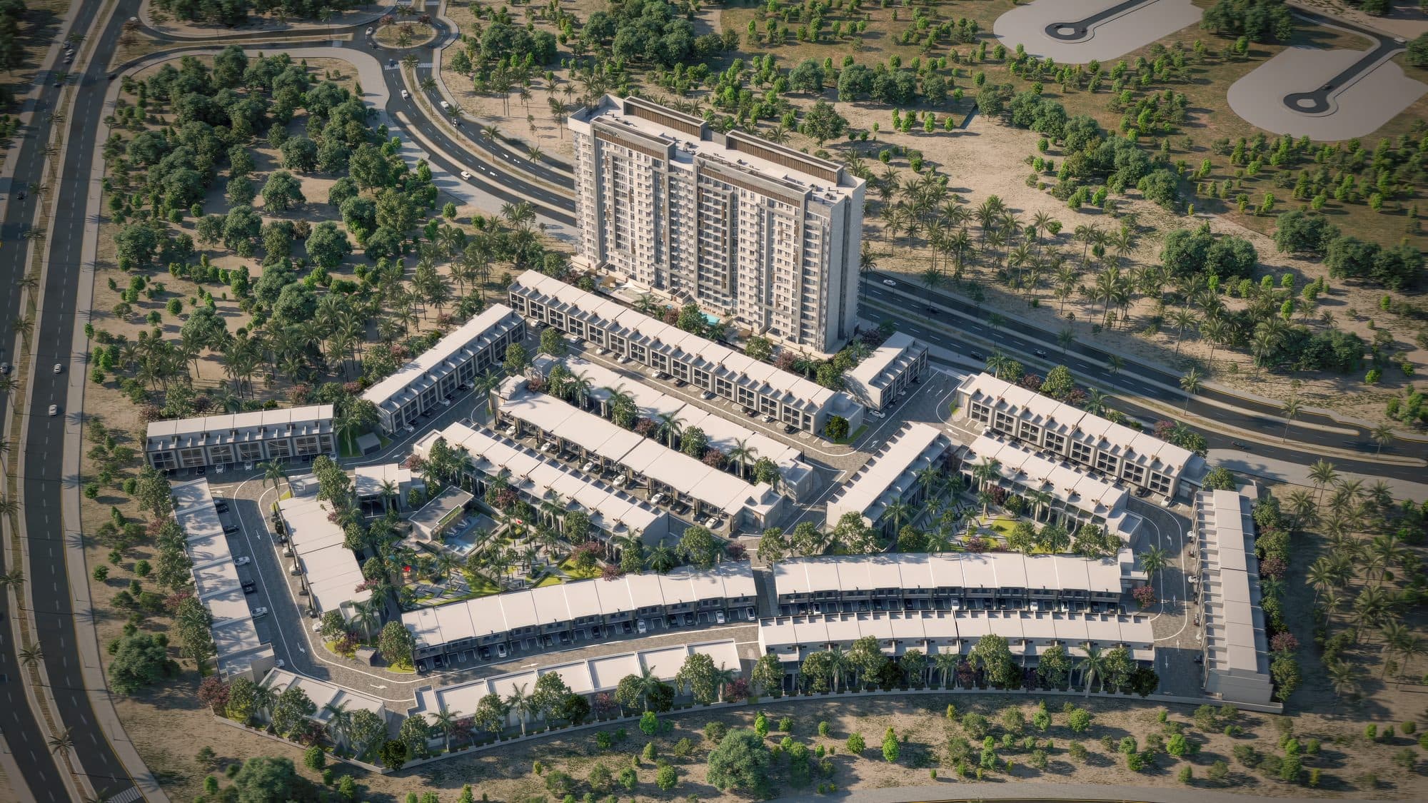 Verdana IV — Aerial masterplan