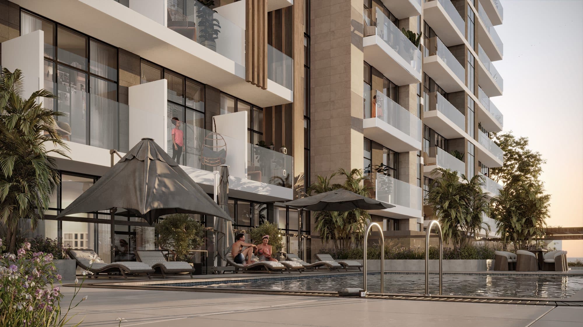 Verdana V — Exterior pool