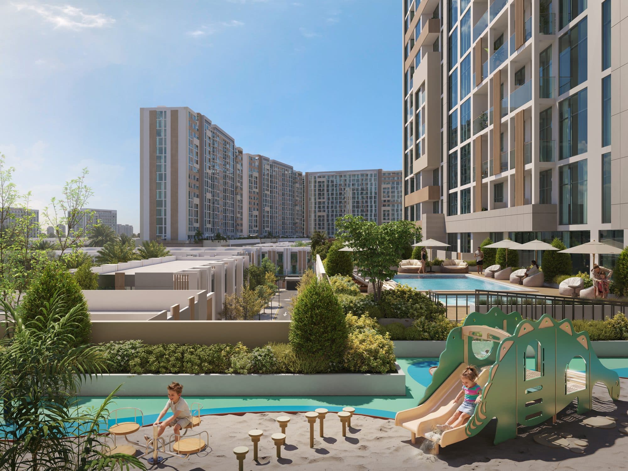 Verdana VI - VY — Pool play area