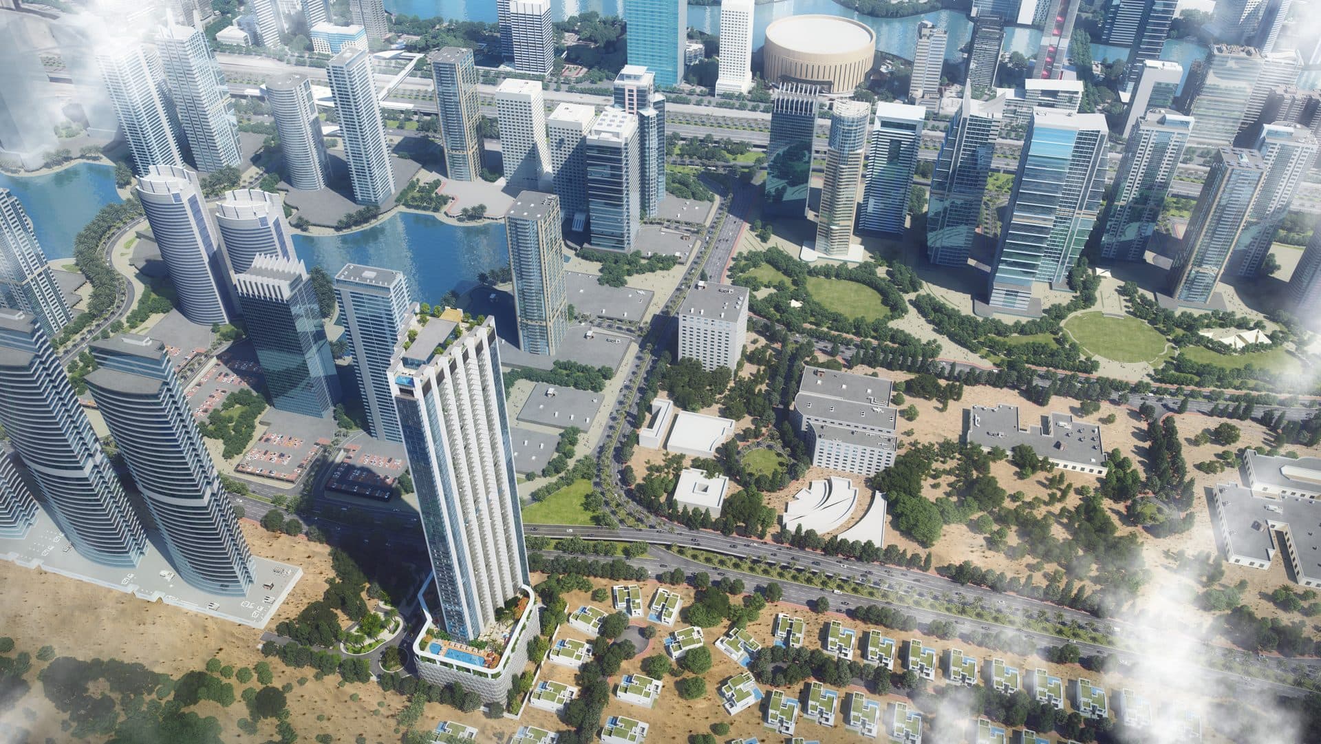 Verde by Sobha — Aerial jlt