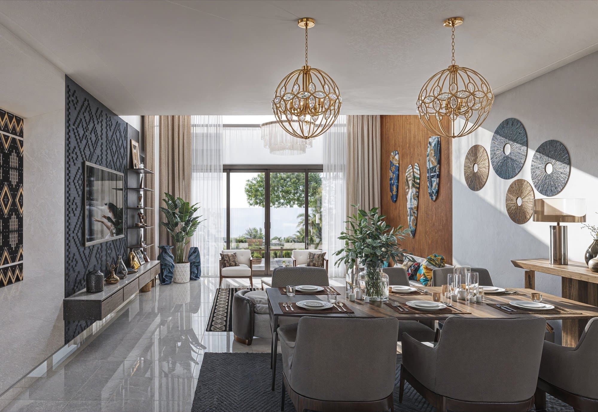 Victoria Palms — Living dining