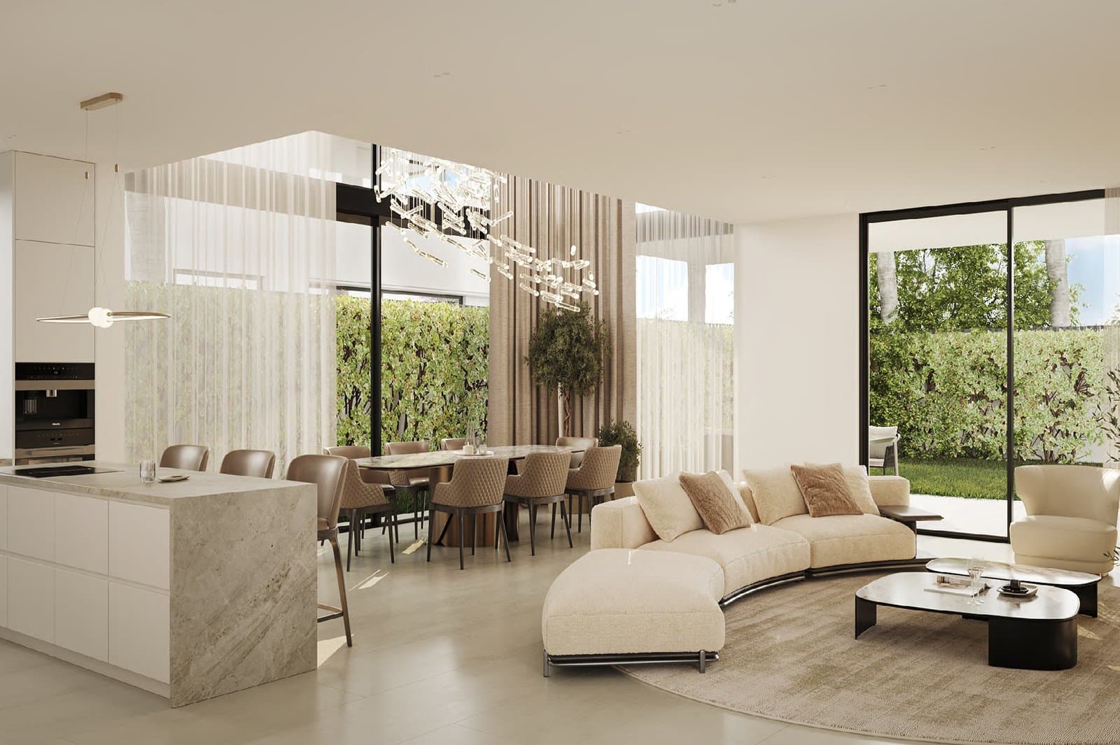 Villas Sirocco — Living kitchen