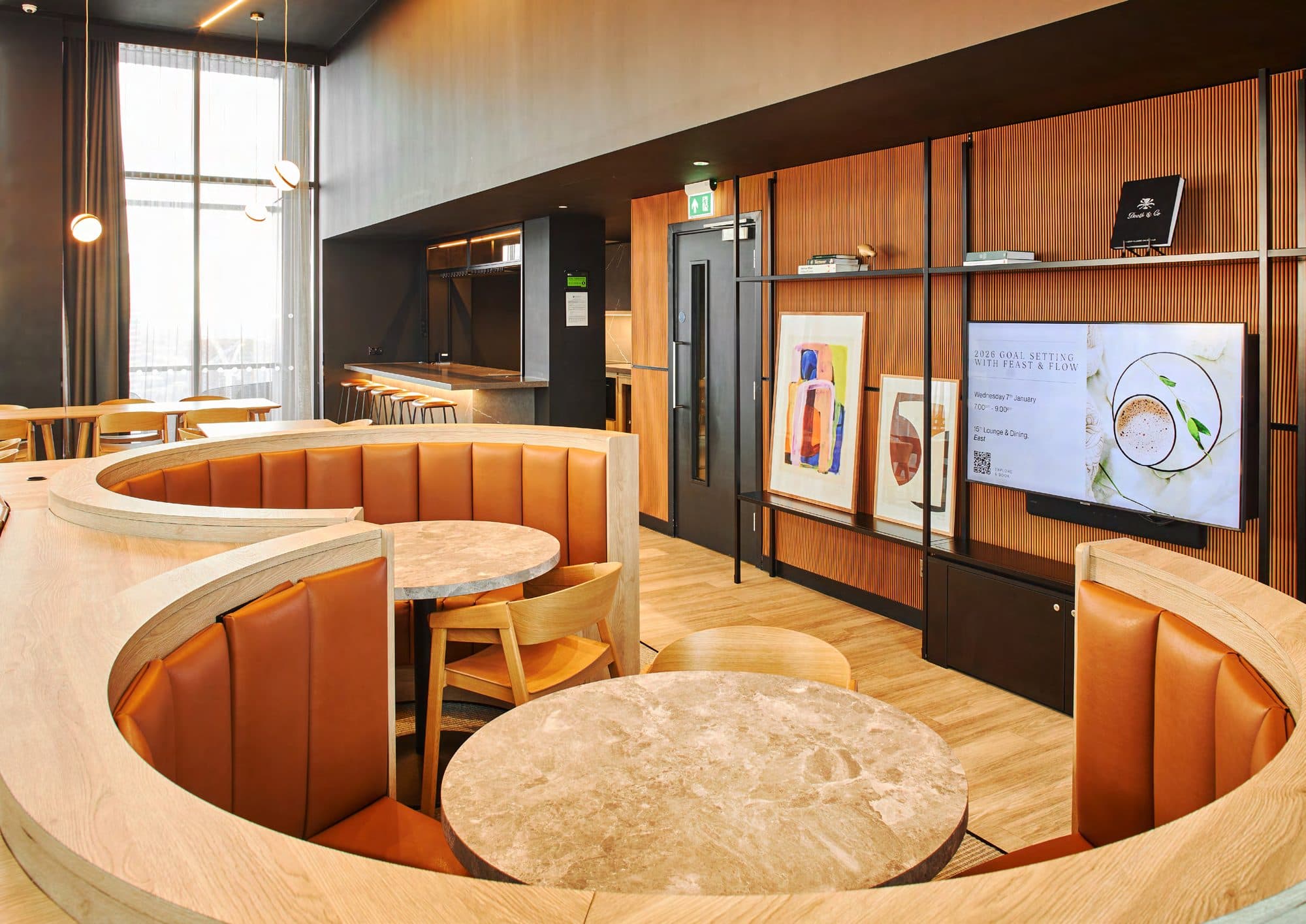 Vita Living Circle Square North — 15th floor social lounge