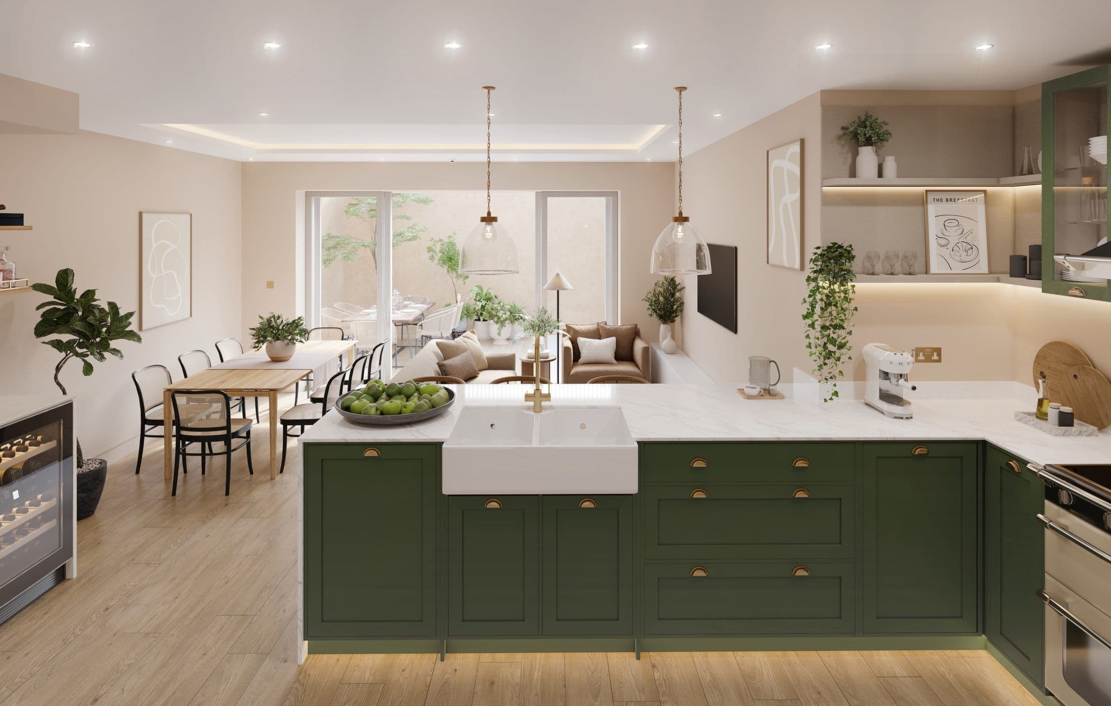 London Square Wandsworth Common — Kitchen
