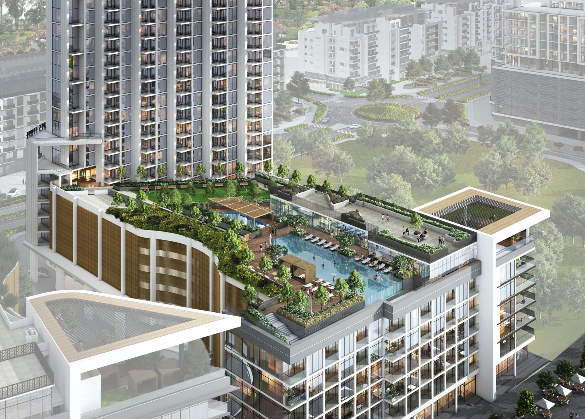 Waves Opulence — Rooftop deck