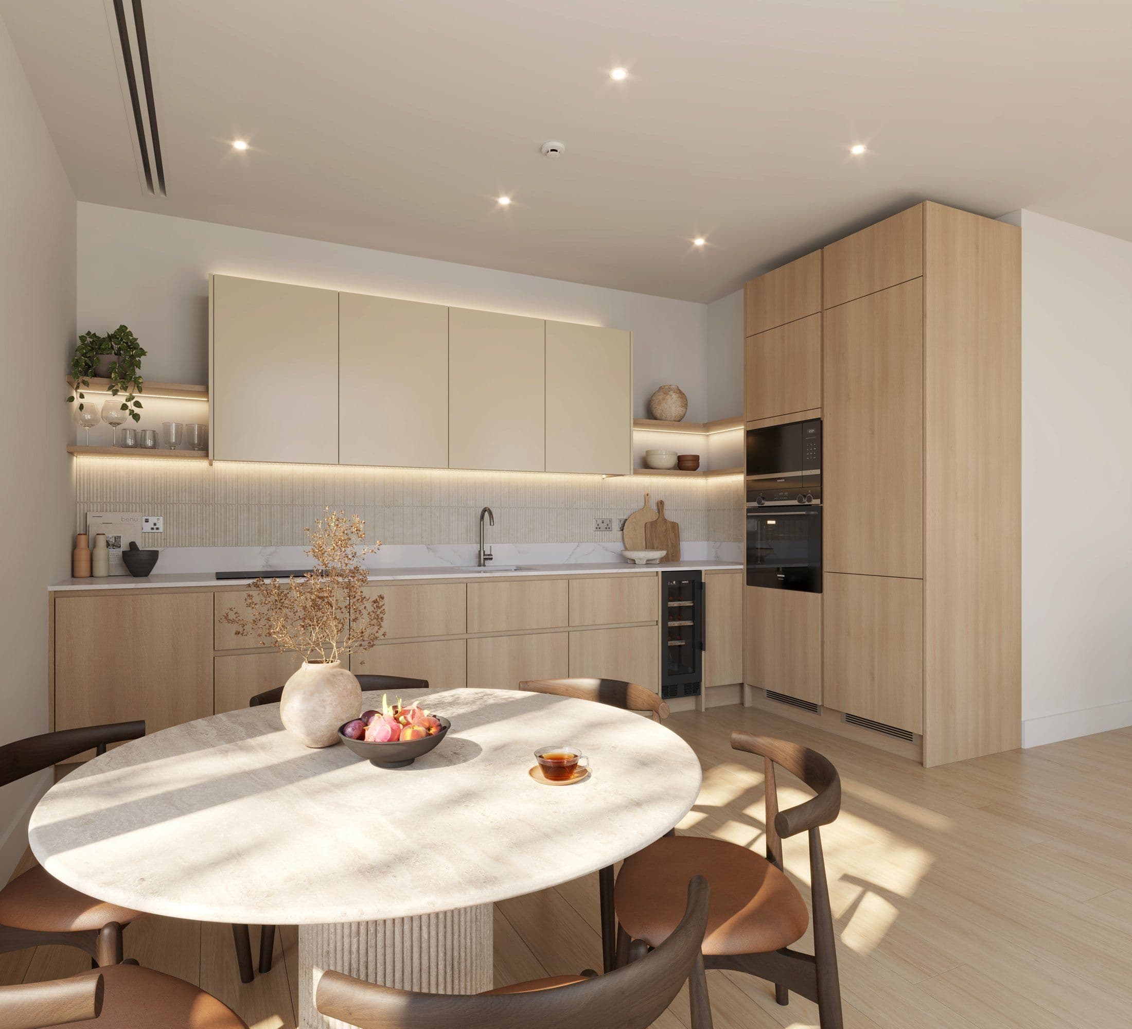 Wimbledon Bridge House — Kitchen