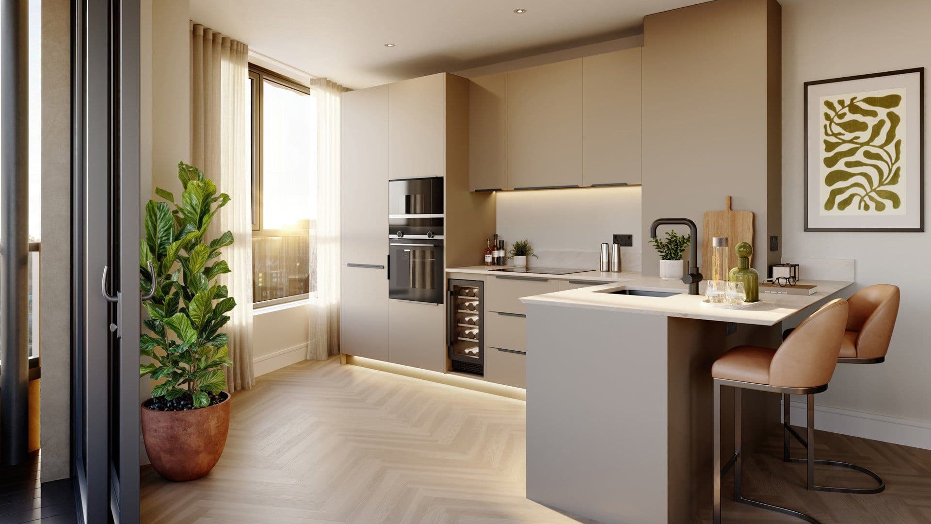 London Square Woolwich — Kitchen
