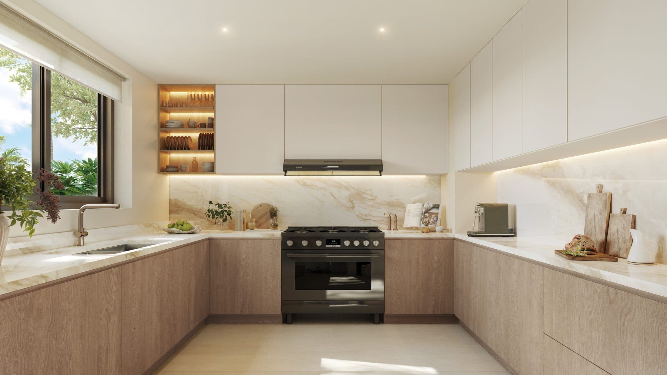 Yas Acres — The Orchids — Kitchen